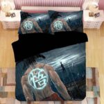 Dragon Ball Z Prodigous Son Goku Against Beerus Bedding Set