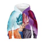 Dragon Ball Z Goku Super Saiyan God & Goku Black Kids Hoodie