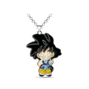 DBZ Son Goku's Cheerful Cheeky Grin Pendant Necklace