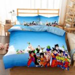 Dragon Ball Z Fighters Kame House Island Bedding Set