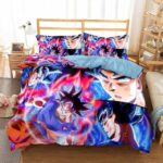 DBZ Son Goku Ultra Instinct Transformation Bedding Set