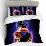 DBZ Gogeta Ultra Instinct Dangerous Aura Bedding Set