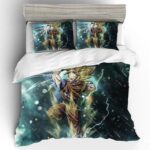 Dragon Ball Z Powerful Super Saiyan Goku Bedding Set