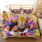 DBZ Dokkan Battle Future Gohan Fight Stance Bedding Set