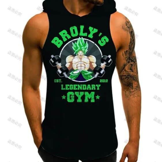 Broly's Legendary Gym Dragon Ball Z Hooded Tank Top