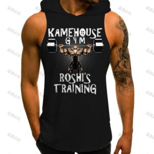 Kame House's Gym Master Roshi Training Hooded Tank Top