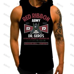 Red Ribbon Army Android Cell Perfect Hooded Tank Top