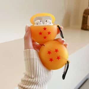 Dragon Ball Z 4-Star Ball Orange Airpods Case