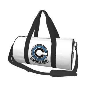 Capsule Corp Dragon Ball Z White Gym Bag