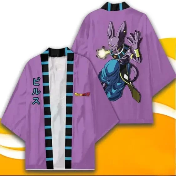 Beerus the Destroyer Dragon Ball Z Purple Kimono