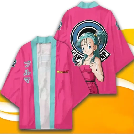 Bulma Capsule Corp Pink Kimono