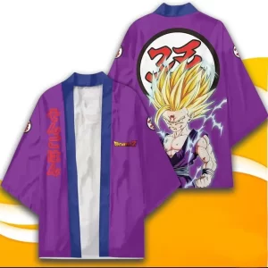 Dragon Ball Z Gohan Super Saiyan Purple Kimono