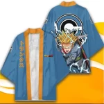 Future Trunks Blue and Yellow Kimono