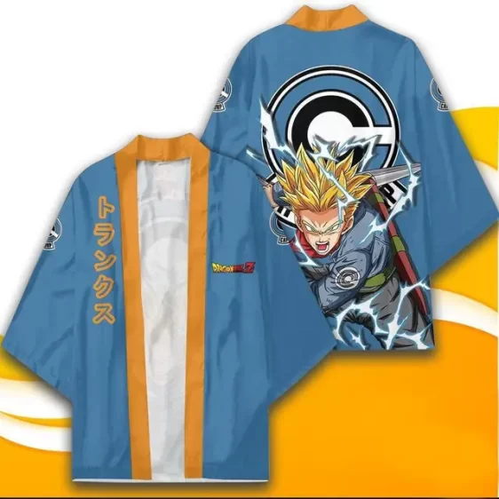 Future Trunks Blue and Yellow Kimono