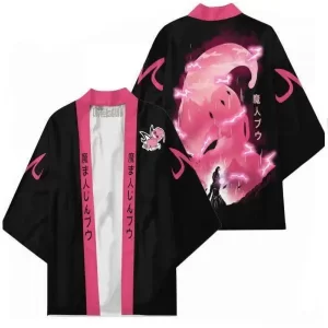 Majin Buu Evil Incarnation Black and Pink Kimono