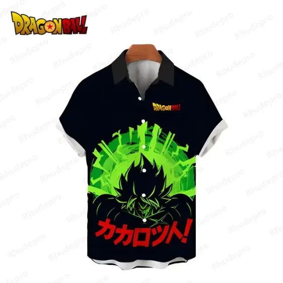 Broly Unleashed Dragon Ball Z Button-Up Shirt Hawaiian Shirt