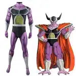 DBZ King Cold Cosplay Full Bodysuit Costume - Adult & Kids