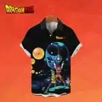 Dragon Ball Z Cosmic Galactic Button Up Hawaiian Shirt