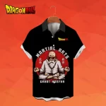 Master Roshi Martial Arts Training Button-Up Hawaiian Shirt