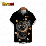 Shenron Summoning Dragon Ball Z Button-Up Shirt Hawaiian Shirt