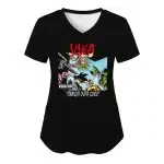 Straight Outta Goku DBZ Cast Women's V-Neck T-shirt