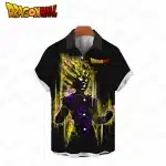 Super Saiyan Gohan Button-Up Hawaiian Shirt