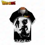 Super Saiyan Gohan and Cell Button-Up Hawaiian Shirt