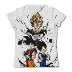 Goku, Vegito, and Vegeta Children T-Shirt - Dragon Ball Z