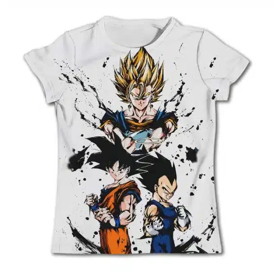 Goku, Vegito, and Vegeta Children T-Shirt - Dragon Ball Z