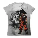 Goku and Z-Fighters with Kanji Symbol Kids T-Shirt - Dragon Ball Z