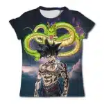 Tattooed Goku and Shenron Dragon Boy T-Shirt - Dragon Ball Z