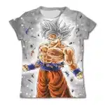 Ultra Instinct Goku Silver Aura Kids T-Shirt - Dragon Ball Z