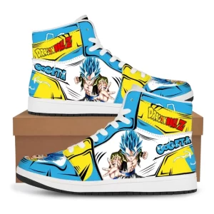 Dragon Ball Z Gogeta Super Saiyan Blue Basketball Sneakers