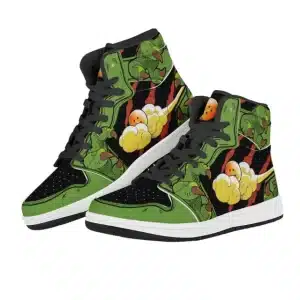 Dragon Ball Z Shenron Green Basketball Sneakers