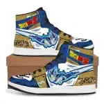 Dragon Ball Z Super Saiyan Blue Vegeta Basketball Sneakers