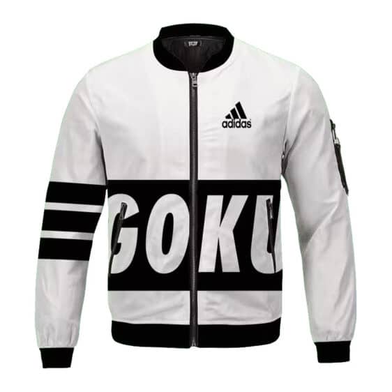 Adidas Inspired Goku Saiyan Bomber Jacket for Kids