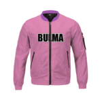 Bulma Cosplay Inspired Pink Bomber Jacket for Children