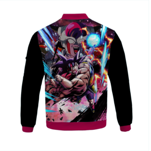 Dragon Ball Z Bardock vs Frieza Kids Bomber Jacket