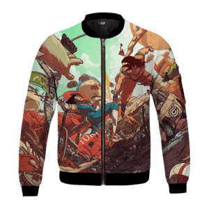 Dragon Ball Z Goku vs Vegeta Bomber Jacket for Kids