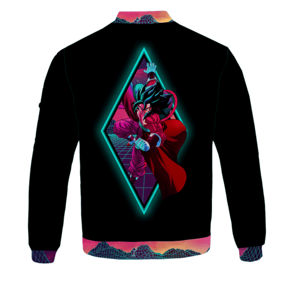 Dragon Ball Z SSJ4 Vegito Kids Bomber Jacket