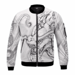 Dragon Ball Z Shenron White Kids Bomber Jacket