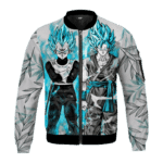 Dragon Ball Z Super Saiyan Blue Leafy Chill Kids Jacket