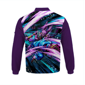 God of Destruction Beerus Epic Power Bomber Jacket for Kids