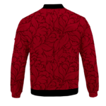 Goku & Vegeta Super Saiyan Blue Red Floral Bomber Jacket for Kids