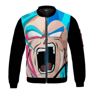 Goku vs Vegeta Super Saiyan Blue Rage Kids Bomber Jacket