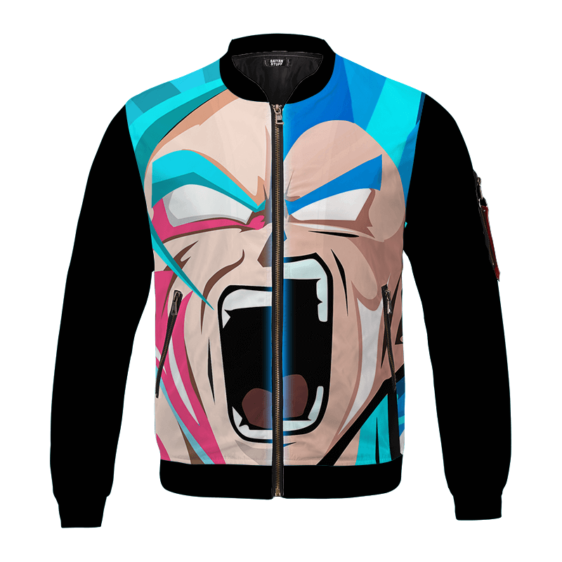 Goku vs Vegeta Super Saiyan Blue Rage Kids Bomber Jacket