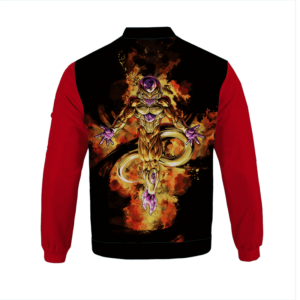 Golden Frieza Planet Destruction Bomber Jacket for Kids