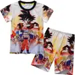 Legendary Goku Transformations DBZ Kids Pajama Set