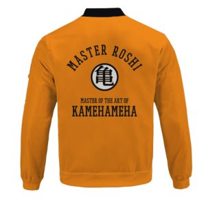 Master Roshi Kamehameha Turtle Kanji Kids Bomber Jacket