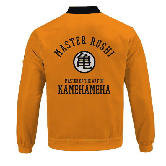 Master Roshi Kamehameha Turtle Kanji Kids Bomber Jacket